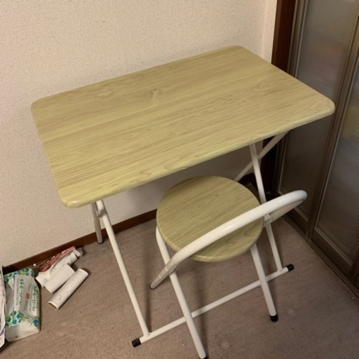 家具 オフィス用　机椅子セット