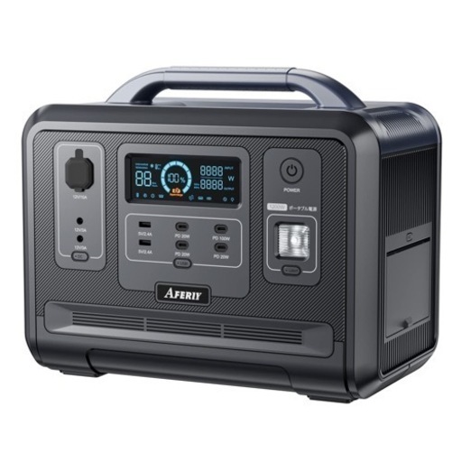 ポータブル電源 1200W 1248Wh/390000mAh 大容量