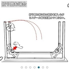 折りたたみデスク 家具 オフィス用家具 机の画像