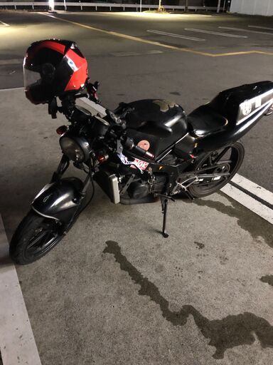 不動レストアベース　原付き、MT50ccバイク　NS1　宇治市から