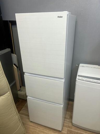 配送設置0円で✌Haier ノンフロン冷凍冷蔵庫 容量286L JR-CV29A 2022年製