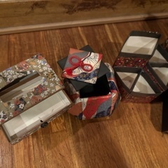 和風小物入れ5点セットの画像