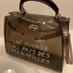 バッグ　クリアバッグ　レディース　