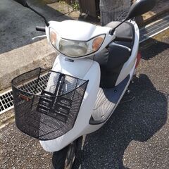 HONDA Dio AF68 原付き50cc カゴ付き かなり美...