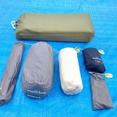 キャンプ・登山用品 モンベル ステラリッジ2 フルセット テント 