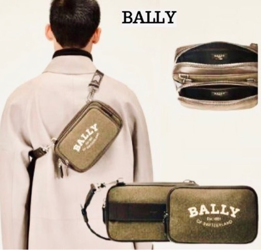 ☆新品未使用☆ BALLY バリー CHADD 3WAY クロスボディバッグ　直接お渡しはお値下げします！