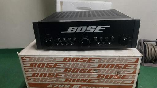 BOSE 4702-Ⅲ アンプ 箱つき 説明書有り 美品
