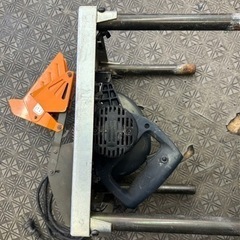 木工用丸ノコ　スタンド付き