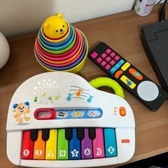 赤ちゃんおもちゃ3点の画像