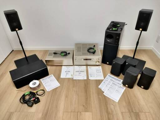 【最終値下】Pioneer パイオニア 7.1chサラウンドシステム VSA-D8EX / M-10X他 オーディオフルセット Bluetoothレシーバー付