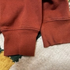 【US購入品】USED／ the north face メンズパーカー　Sサイズ/ボルドーの画像