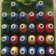 mini craft punch alphabet 大文字の画像