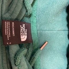 【US購入品】USED／the north face メンズパーカー　Sサイズ/グリーンの画像