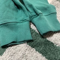 【US購入品】USED／the north face メンズパーカー　Sサイズ/グリーンの画像