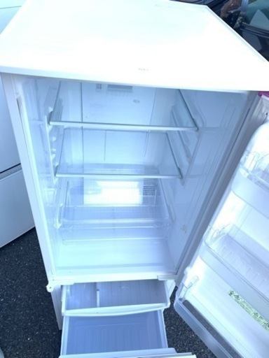 北九州市内配送無料　保証付き　シャープ 167l ２ドア冷凍冷蔵庫 SJ-17E1-KP