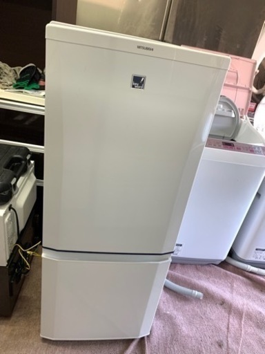 北九州市内配送無料　保証付き　MITSUBISHI 三菱 keyword MR-P15EX-KB 冷蔵庫 146L