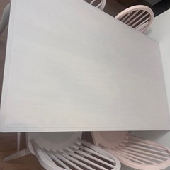 Francfranc アルパダイニングテーブル アルパチェアの画像