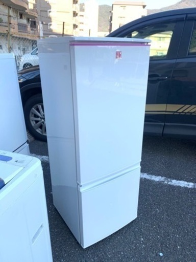 シャープ ２ドア冷凍冷蔵庫 SJ-17E1-KP 北九州市内配送無料　保証1ヵ月