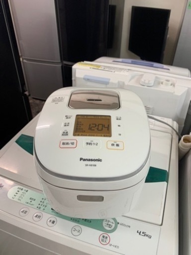 パナソニック 炊飯器 5.5合 IH式 ホワイト SR-HB108-W 配送可能　保証1ヵ月
