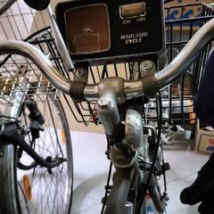 昭和レトロ旧式自転車 の画像