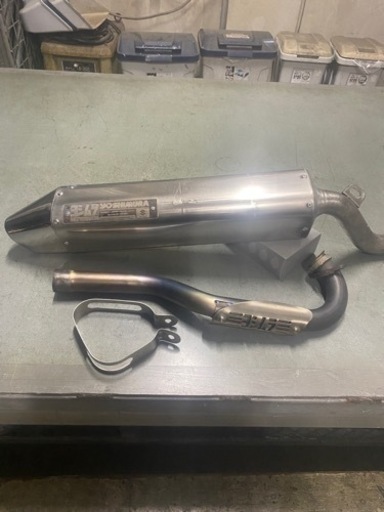 Dトラッカー250 ヨシムラフルエキ　チタンマフラー　※加工品