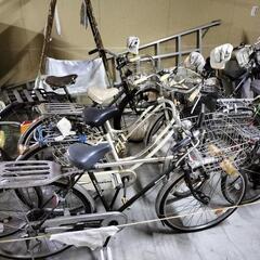 昭和レトロ旧式自転車 の画像