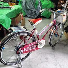 昭和レトロ旧式自転車 