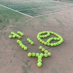 一緒にテニスしましょう🎾