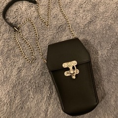 棺桶型👻 ショルダーバッグ ポーチ チェーンアクセサリー 