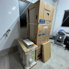 未使用 2022年 パナソニック エコキュート HE-J37KZ HE-PJ45K ヒートポンプ給湯機 370L 給湯専用 3～5人用の画像