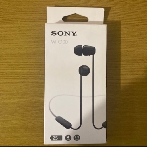 【お取引決定】ワイヤレスステレオヘッドセット WI-C100（B） ブラック