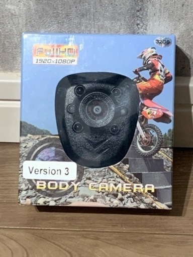 新品未使用　ボディカメラ　　防犯カメラ　アクションカム
