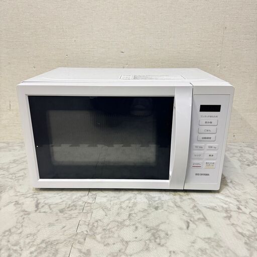 16524  IRIS OHYAMA ターンテーブル電子レンジ 2022年製 50/60Hz ◆大阪市内・東大阪市他 5,000円以上ご購入で無料配達いたします！◆ ※京都・高槻・枚方方面◆神戸・西宮・尼崎方面◆奈良方面、大阪南部方面　それぞれ条件付き無料配送あり！