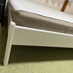 セミダブル　ベッド　家具 ベッド　3/23、24、26 引き取り　の画像