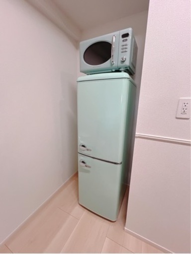 「決まりました」冷蔵庫