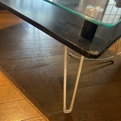 家具　　ガラス　テーブルの画像