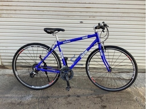 365   GIOS   MISTRAL クロスバイク43.0サイズ700×28C ブルー