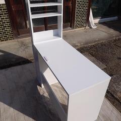 極美品 スタディデスク MUJIファイルボックス✕４個付きの画像