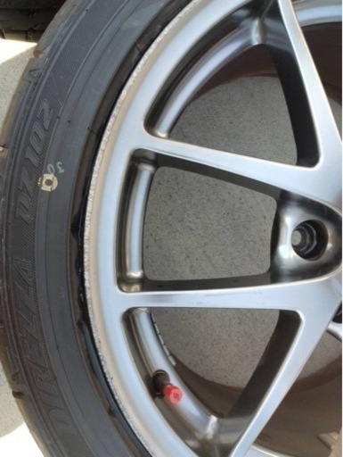 WRXSTI純正ホイール BBS 245/40R18 