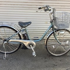 368  ヤマハ電動アシスト自転車pas26インチブルーボディー