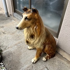 犬　置物の画像
