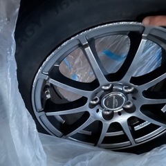 プリウス50後期で使っていた社外ホイルセットですの画像