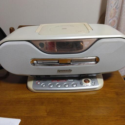 家電 パナソニック 　CDMDラジカセ