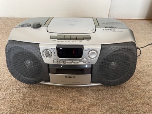 AIWA 家電 オーディオ CDラジカセ