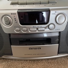 AIWA 家電 オーディオ CDラジカセの画像