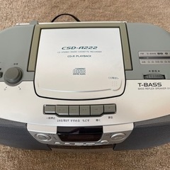 AIWA 家電 オーディオ CDラジカセの画像