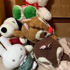 ぬいぐるみ　チップ・デール・ミッフィ・スヌーピー・くま