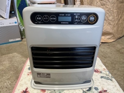２０２２年製　石油ファンヒーター　ブルーヒーター　コロナ製　ＣＯＲＯＮＡ　ホワイト　ＦＨ－Ｇ３２２２Ｙ