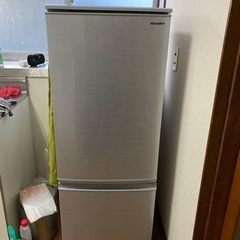 取引終了　訳あり　2020年式　シャープ　2ドア冷蔵庫　167L