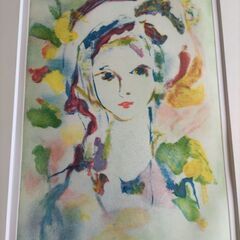 絵画 トレッカー二 (リトグラフ)